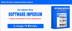 Software Imperium Shop mit 36 PLR Produkten